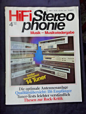 HIFI STEREOPHONIE 4/82