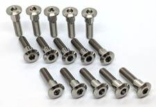 Suzuki GSF Bandit 1200 Titan Bremsscheibenschrauben 96-05 Komplettset Ti Rotorschrauben