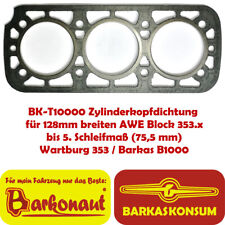 Barkonaut® Zylinderkopfdichtung ZKD AWE353 1,6mm V4A IFA Wartburg 311 353 Barkas
