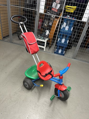 Dreirad für kinder mit - dreirad, stange