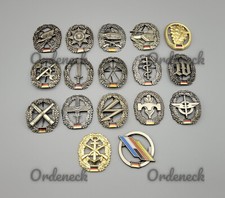 BUNDESWEHR BARETTABZEICHEN - EMBLEM - AUS METALL - FÜR VERSCHIEDENE TRUPPENTEILE