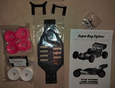 Teile für Yokomo 870-C ReRE dog fighter - NEU ! Chassis shock tower wheels