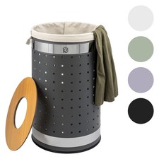 eluno Wäschetonne mit Deckel