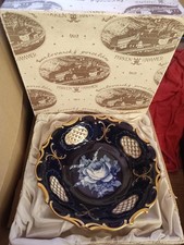 Pirken-Hammer Porzellan - Zierschale TELLER & SCHALE - KOBALT BLAU GOLD