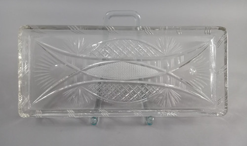 Anbietschale glas platte - anbietschale,