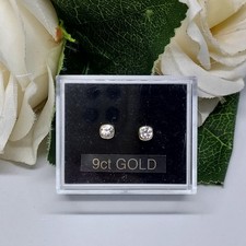 Solitär Ohrstecker 9 kt