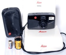 Leica mini zoom analoge Kompaktkamera mit Zubehörpaket. point and shoot.