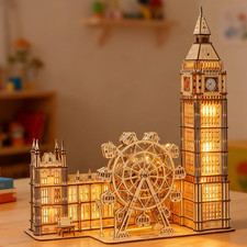 Holzpuzzle Big Ben mit Echter