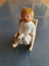 Original Jullar Singer Engel im Schaukelstuhl gebraucht