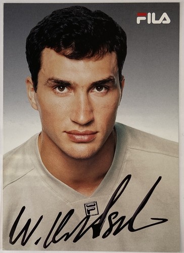 Wladimir klitschko signiert - klitschko,