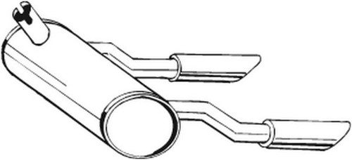 Bosal endschalldämpfer - bosal,