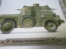 Radpanzer Typenblatt Schupo