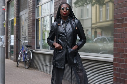 Vintage hennes lederjacke - vintage,
