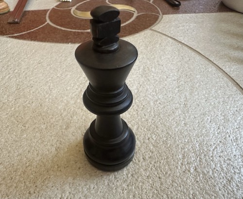 Holz schachfigur könig - schachfigur,