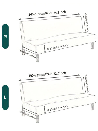 Armloser spandex futon - armloser,