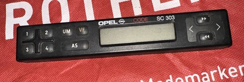 Opel radio bedienteil - opel,