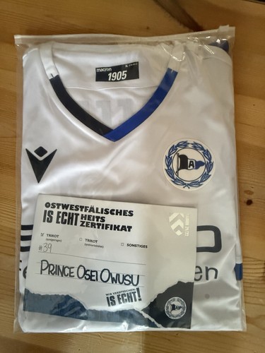 Matchworn trikot dsc arminia - trikot,