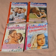  4 x Sophienlust Romanhefte  - 2x3 Romane - 1x5 Romane und - 1 x2 Romane 