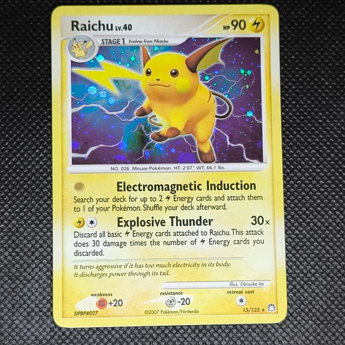 Pokemon raichu holo karte - holo,