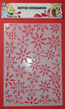 Dutch Doobadoo Ice Star Schneeflocken Schablone/ Stencil