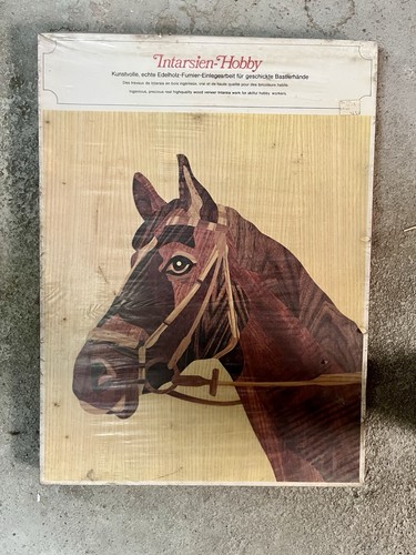 Intarsien hobby pferd - intarsien,