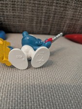 Mega HIGHLIGHT 1x Schreiner Schlumpf MUSTER - MUSTERSCHLUMPF - rar smurfs (E008)