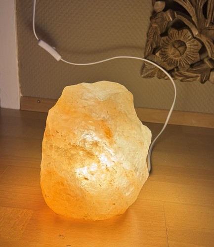 Kristallsalz steinsalz lampe - kristallsalz,