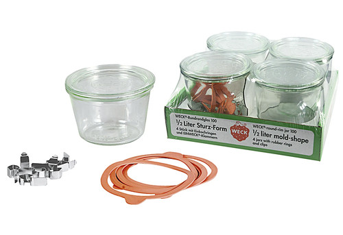 Weck rundrand glas - weck, rundrand-glas