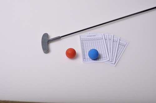 Minigolf set - minigolf, 5