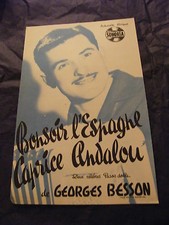 „Partitur Bonsoir Spanien