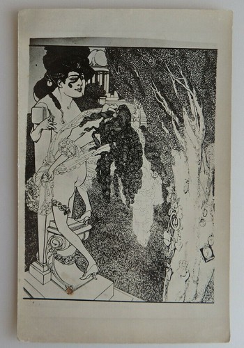 Franz von bayros - bayros:, postkarte