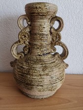 Keramik-Vase Fat Lava, 60er