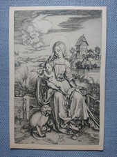alte Ansichtskarte Postkarte AK Albrecht Dürer Madonna mit der Meerkatze