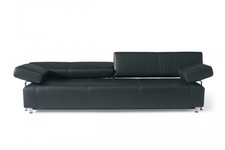 Wunderschönes de Sede FSM Designer Sofa Vela, 206 cm, PLUS Hocker! NP   10.000 €