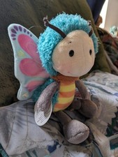 Nici Schmetterling 🦋 8 Zoll Spring Time weiches Plüschtier Sammlerstück neu mit Etikett