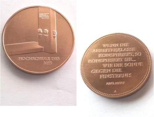Ddr stasi medaille hochschule - ddr,