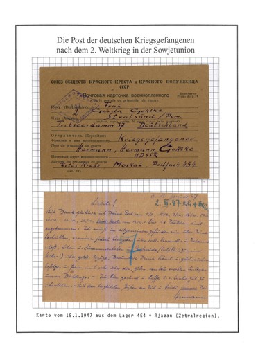Kriegsgefangenenpost aus lager - kriegsgefangenenpost,