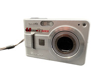 Casio Exilim EX-Z57 Digitalkamera Silber  5 MP 3x Zoom Vintage