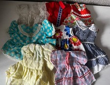 Alte PUPPEN Kleider 60er/70er Jahre -  9 St ? Vintage f K. Kruse Schildkröt u.a