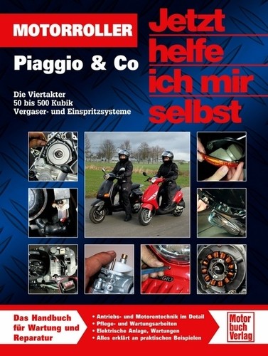 Motorroller piaggio viertakter - motorroller,