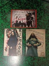 JONATHAN  MEESE -- 3 handsignierte und beschriftete Autogrammkarten -beidseitig