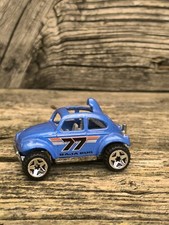 Hot Wheels Baja Bug 77 VW  Beetle Volkswagen Käfer Blau-Metallic