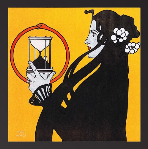 Sanduhr von koloman moser - sanduhr,