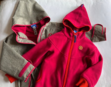 NEU! FINKID 3in1 Winterjacke LOKKI ICE beech persian + Fleecejacke LAINE 100/110