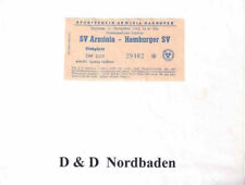Ticket / Eintrittskarte   62/63   OL   Hannover 96 - Hamburger SV