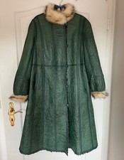 Wintermantel, Persianermantel,  Ledermantel, Wendemantel, Gr. 40, Top Zustand