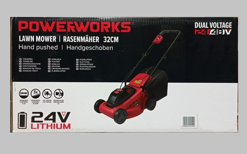Powerworks akku rasenmäher - powerworks, akku-rasenmäher