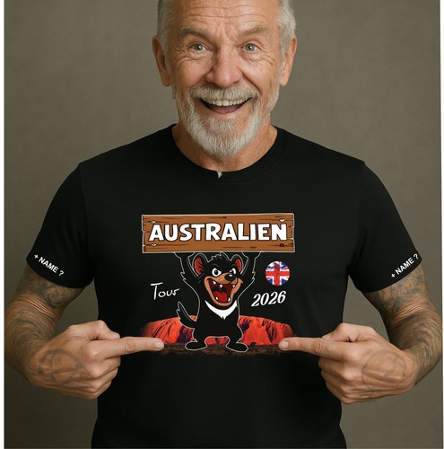 Australien shirt urlaub - t,