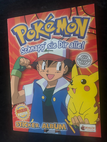 Pokemon sticker album - pokemon,