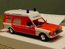 1/87 Busch Mercedes VF 123 Miesen Feuerwehr Hannover 52212